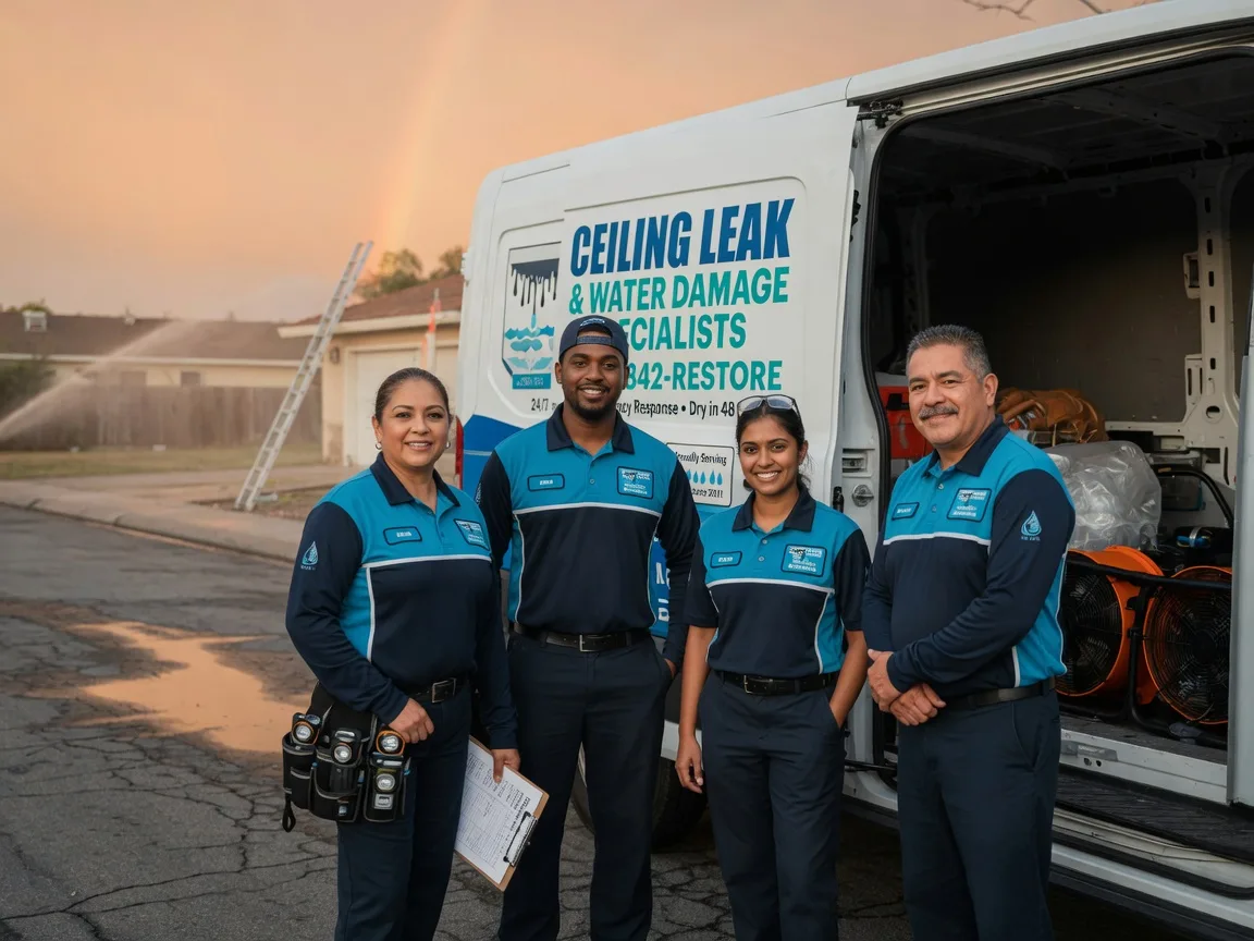 Ceiling Leak Cleanup company in Fredericksburg, TX