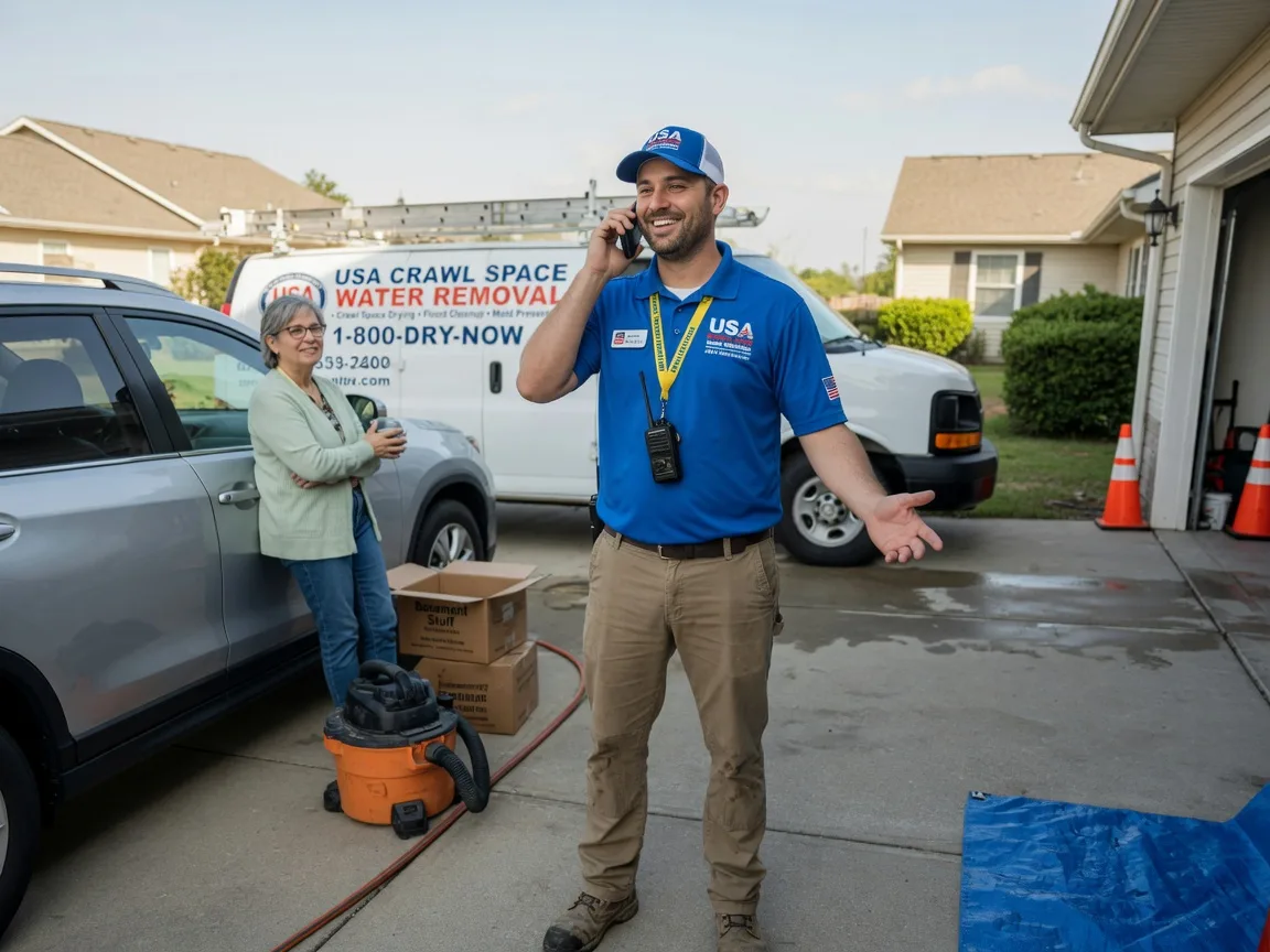 Crawl Space Water Removal Fredericksburg, TX FAQs